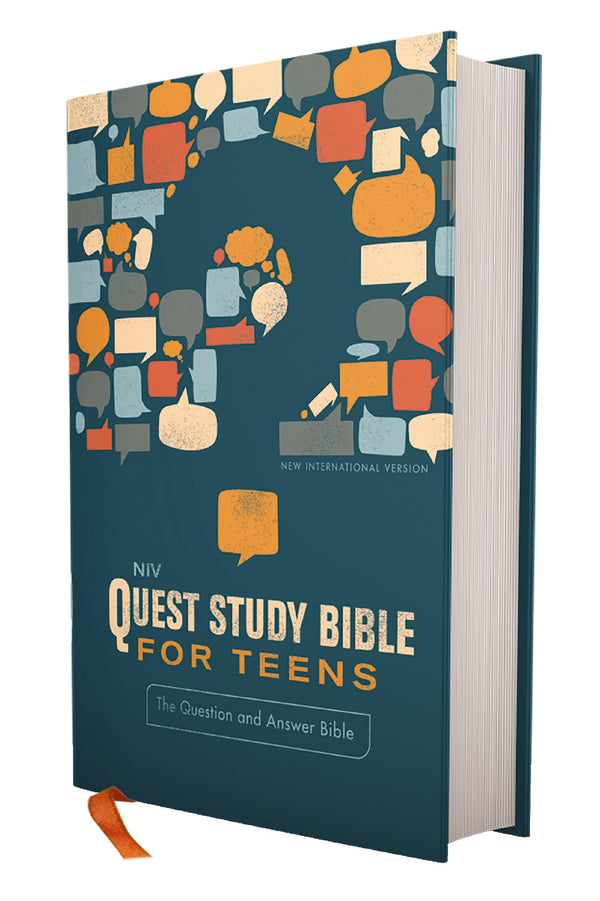 $22.36 – Grab this limited offer – $22.36! – NIV, Quest Study Bible for Teens, Hardcover, Navy, Comfort Print: The Question and Answer Bible | Zondervan | Books | STORE 24 HOURS