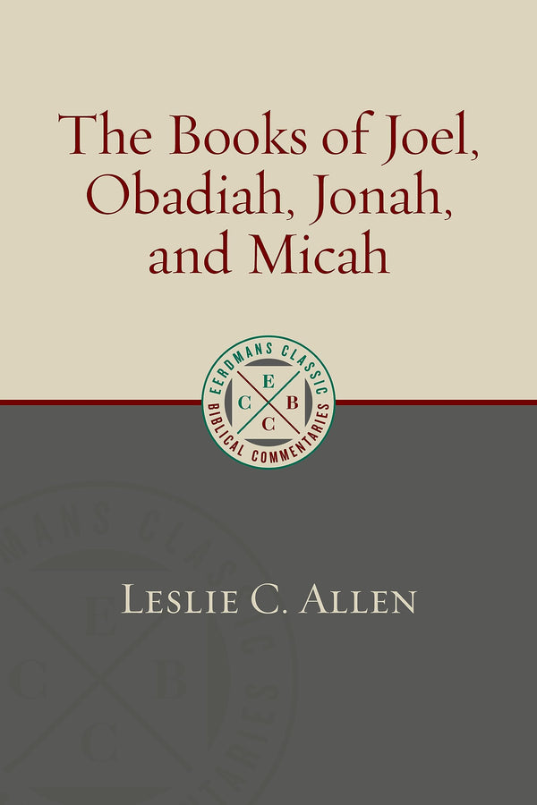 $34.62 – Hot pick – order now! – The Books of Joel, Obadiah, Jonah, and Micah (Eerdmans Classic Biblical Commentaries (ECBC)) | Eerdmans | Books | STORE 24 HOURS