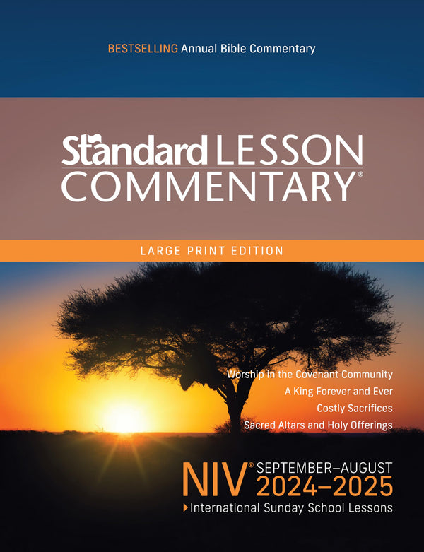 $2.38 – Hot sale – only $2.38! – NIV® Standard Lesson Commentary® Large Print Edition 2024-2025 (Standard Lesson Comm) | David C Cook | Books | STORE 24 HOURS