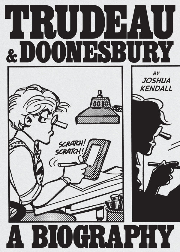 $35.00 – Fast delivery – limited offer! – Trudeau & Doonesbury: The Cartoonist Who Turned the News into Art | Abrams Press | Books | STORE 24 HOURS
