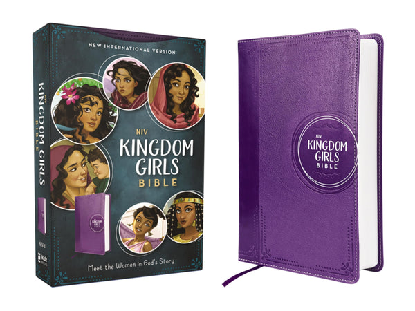 $16.42 – Order today, pay $16.42! – NIV, Kingdom Girls Bible, Full Color, Leathersoft, Purple, Comfort Print: Meet the Women in God's Story (Best Gift for Girls Ages 8-12 to Build Faith, Strength, and Character) | Zonderkidz | Books | STORE 24 HOURS